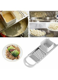 Stainless Steel Spaetzle Maker German Egg Noodle Dumpling Tool with Comfort Rubber Grip Handle & Safety Pusher - pzsku/ZEE957ED994E625B3AA74Z/45/_/1740830977/729ca6e6-376a-41d1-925f-0e9313dce90d