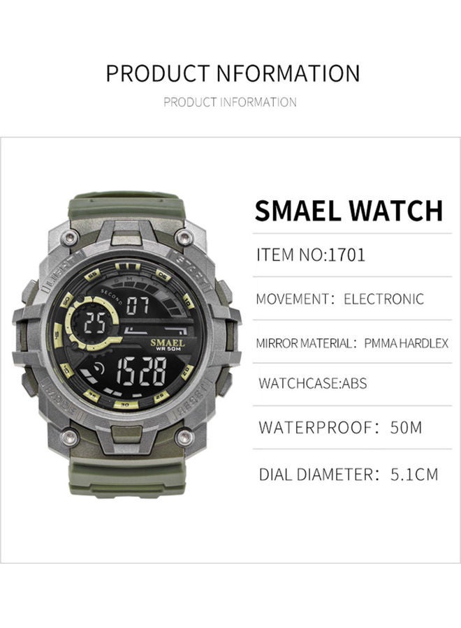 SMAEL Men's 1701 Waterproof Outdoor Sport Digital Watch - Image 3