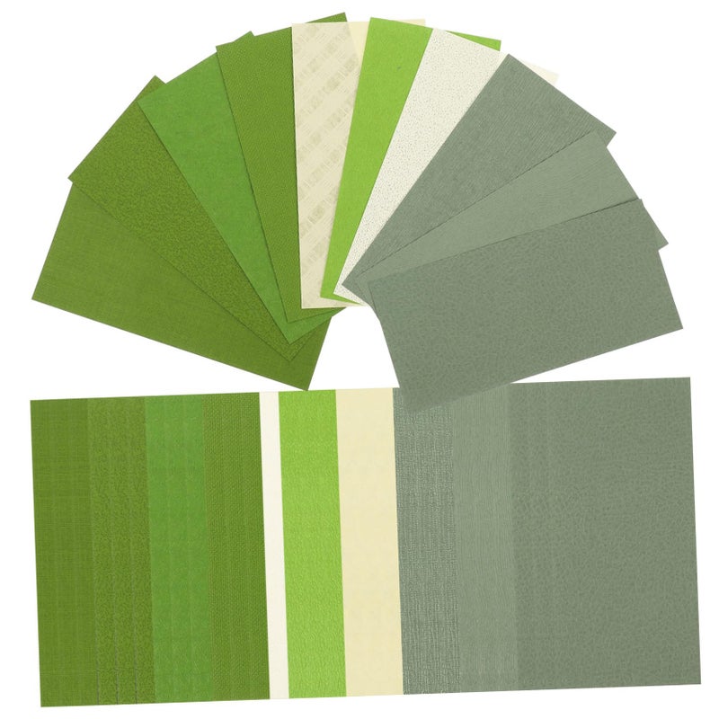30 Sheets Solid Scrapbook Paper for DIY Background Decorative Album Notebook - Image 2