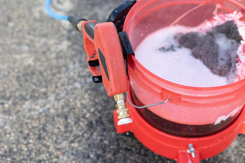 Maxshine Universal Foam Cannon Bucket Mount - Ideal for Hanging Foam Cannons, Durable Car Detailing Accessories & Supplies for Garage and Mobile Detailing Setup - Image 4