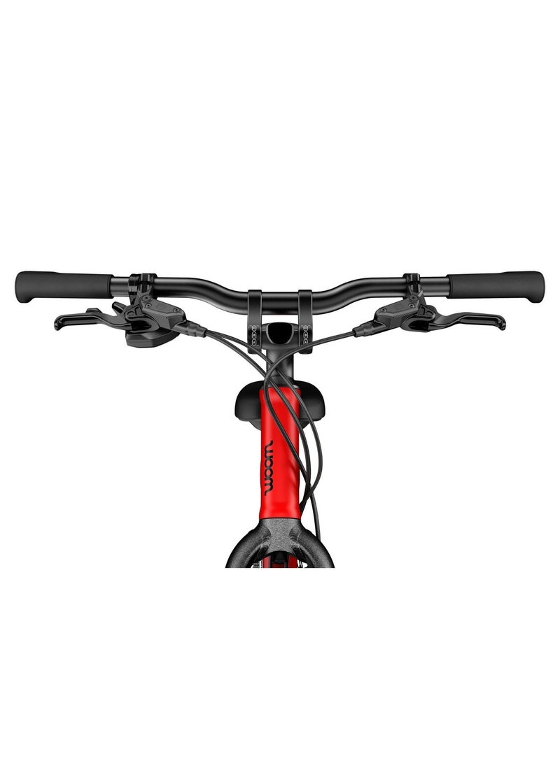 Woom Explore 5 Kids Bike|24-inch Wheels|Premium Children's Bicycle|Ages 7-11|8-Speed MicroSHIFT|Hydraulic Disc Brakes|Black - Image 4