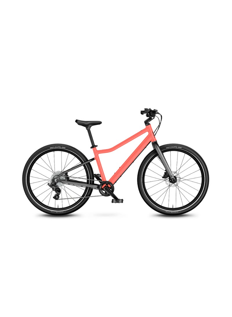 Woom Explore 5 Kids Bike|24-inch Wheels|Premium Children's Bicycle|Ages 7-11|8-Speed MicroSHIFT|Hydraulic Disc Brakes|Black - Image 1