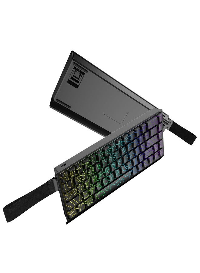 IROK Mer68 Wired 68 Keys, Magnetic Switch Mechanical Keyboard, 8KHZ Polling Rate/Latency As 0.125MS/256KHZ Single Key Scan Rate/ARGB/，Hot Swappable Gaming Keyboard(White) - Image 1