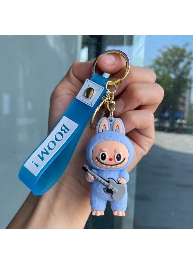 NIBEMINENT LABUBU Keychains, Cute Figurines, Student Schoolbag Pendants And Gifts 
