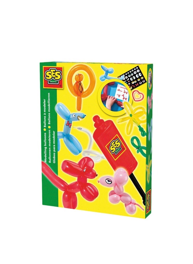 Ses Creative -  Modelling Balloon Kit 00958, Multi-Colour, 372087 - Image 1