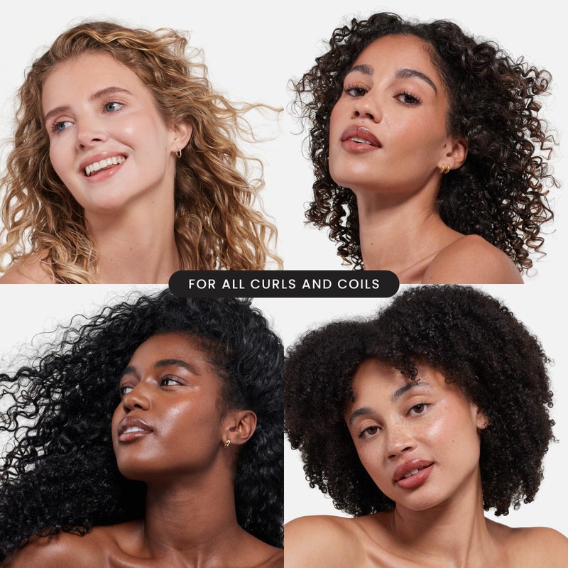 TANGLE TEEZER فرشاة تانجل تيزر النهائية لفك تشابك الشعر المجعد، فرشاة للشعر الجاف والرطب، تقلل من التجاعيد والتكسر، لأنواع الشعر المجعد 3C إلى 4C، شغف بنفسجي - Image 3