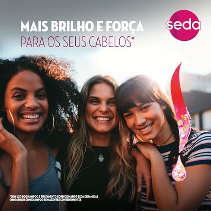 SEDA Linha Ceramidas Seda - Condicionador 325 Ml - (Seda Ceramide Collection - Conditioner 11 Fl Oz) - Image 5