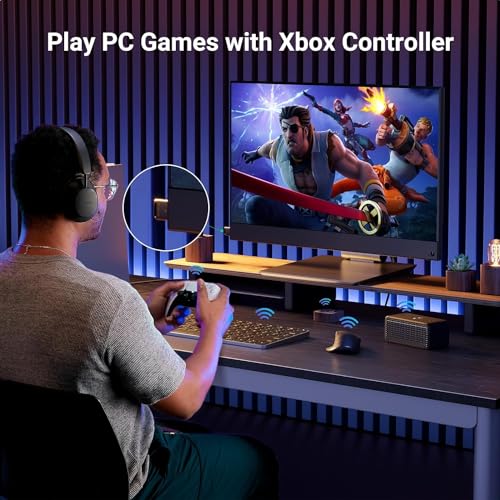Tobo USB Bluetooth 5.3 Adapter: Plug-and-Play, Nano Design, EDR & BLE, Compatible with Windows 11/10/8.1/7, Desktop, Laptop, Supports Headphones, Keyboard, Mouse, Speakers, Printer TD-1236WA - Image 4