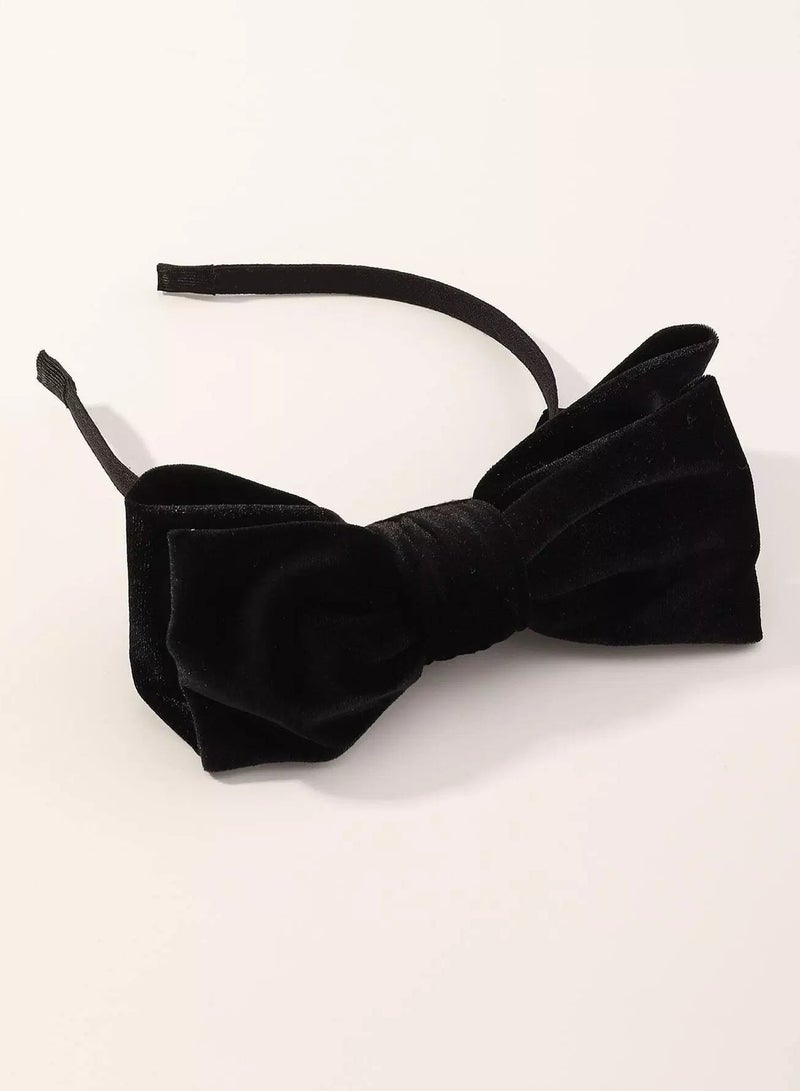 Toddler Girls Bow Knot Decor Hair Hoop  - Image 2