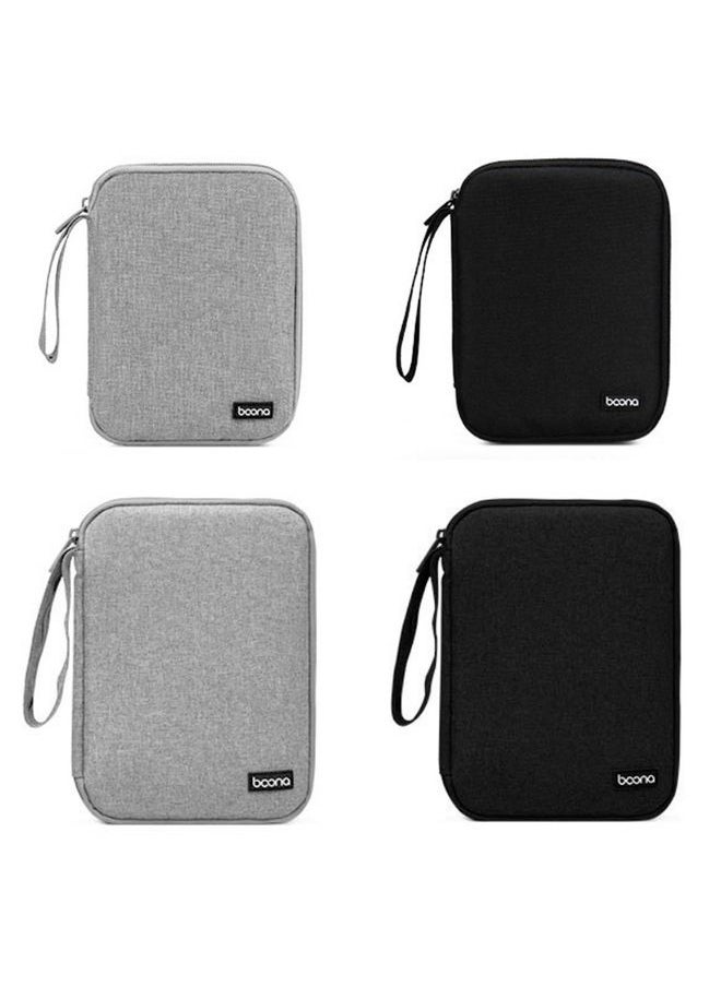 Baona Smart Watch Strap Data Cable Portable Storage Bag For Apple Watch, Specification: Small (Gray)