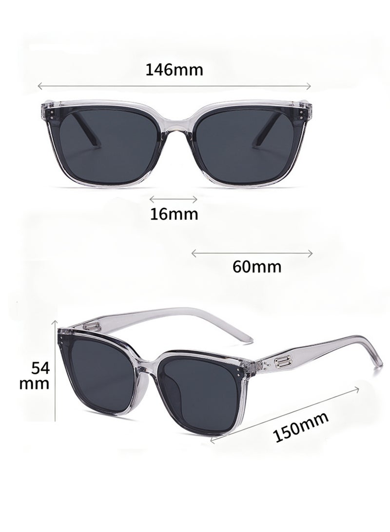Bincoo Polarized Aviator Sunglasses for Men & Women – UV400 Anti-Glare Classic Sun Glasses, Full UV Protection Shades UV Glare (Grey) - Image 4