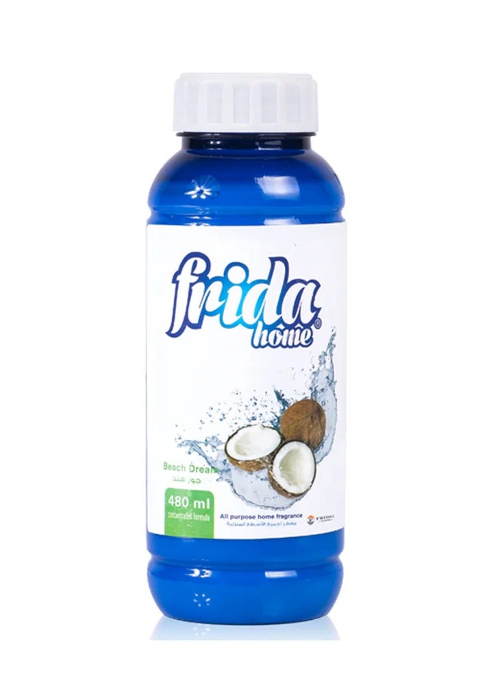Frida Cleaner and Freshener for Home and All Surfaces Coconut Scent 480 ml - Image 1