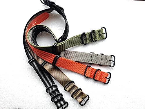 Lijinlan Strap Compatible with Casio G-Shock, Men Nylon Replacement Watch Band for G-Shock DW5600/GWM5610/DW6900/DW9052/GW100/GA100/GD120/GA400 - Image 4
