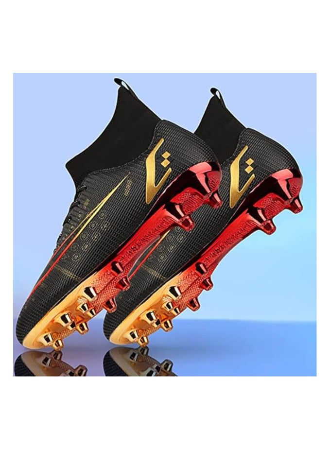 Men's Women's Soccer Shoes Boys Gold-Soled Spikes Football Shoes Student Grass Training Shoes Outdoor Football Boots Unisex  - Image 5