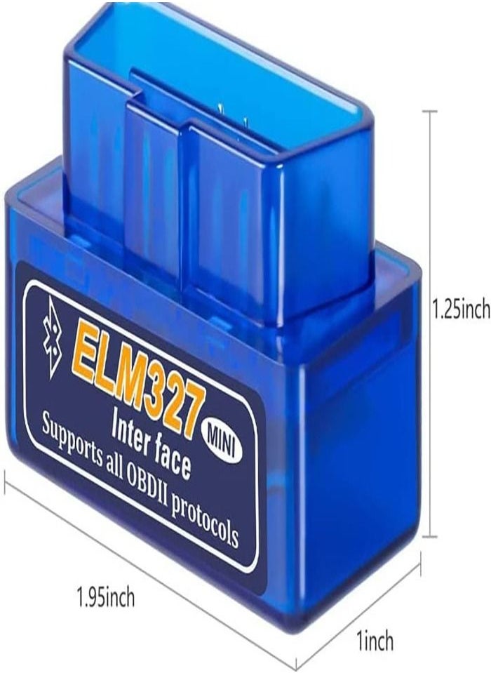Generic - Elm327 Launch OBD2 Professional Bluetooth Scan Tool and Code Reader for Android and PC,Interface OBDII OBD2 Car Auto Diagnostic Scanner, Not Support J1850 VPW, J1850 PWM - Image 1
