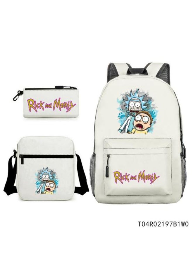 Generic Anime-style exquisite backpack combination, full of design sense, diverse storage and super practical - 706  - Image 1