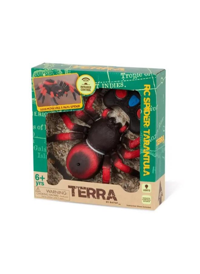 Terra by Battat – Remote Control Infrared Light-Up Spider – Tarantula