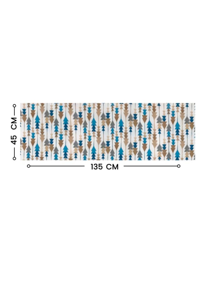 Intex Curtains House Sofia Elegance Table Runner – Luxurious Linen Velvet Fabric – Stylish Rectangular Design For Dining Tables, Living Room Tables , And Special Occasions  - Image 3
