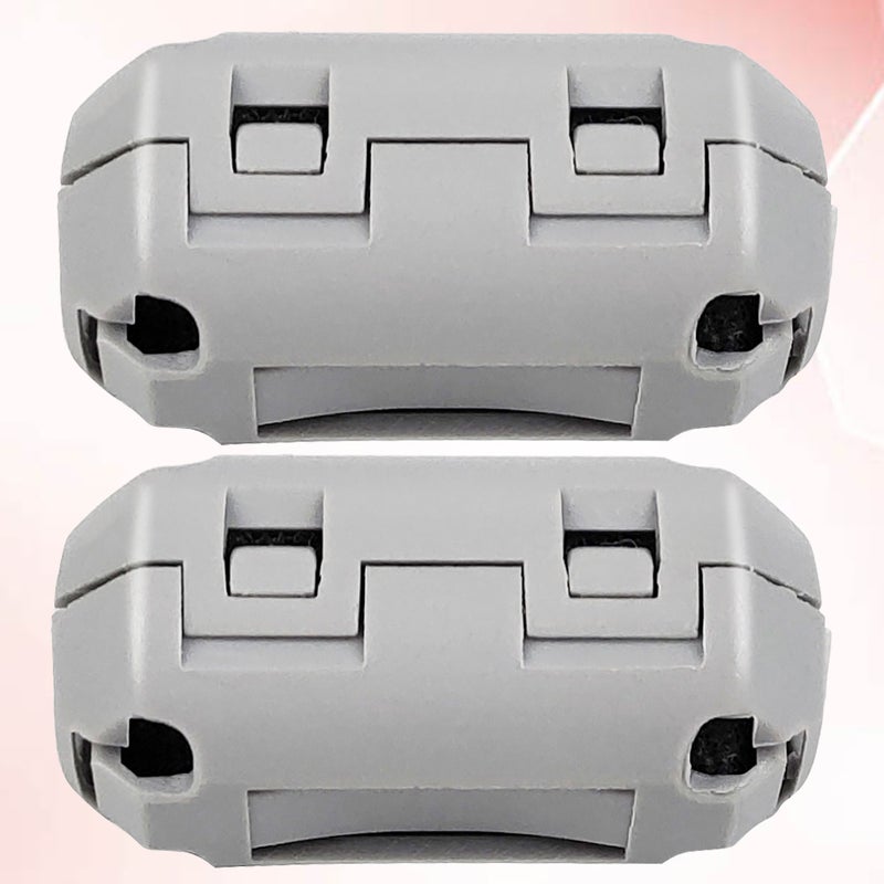 4 pcs Anti-static Mini 3D Printer Accessories Crack Resistant Parts Dust Removal Filament Cleaner Wiped Off Filters Blocks 1.75mm Filters (Grey) - Image 2
