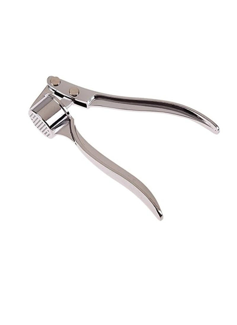 Generic Stainless Steel Garlic Presser One Piece Silver  - Image 1