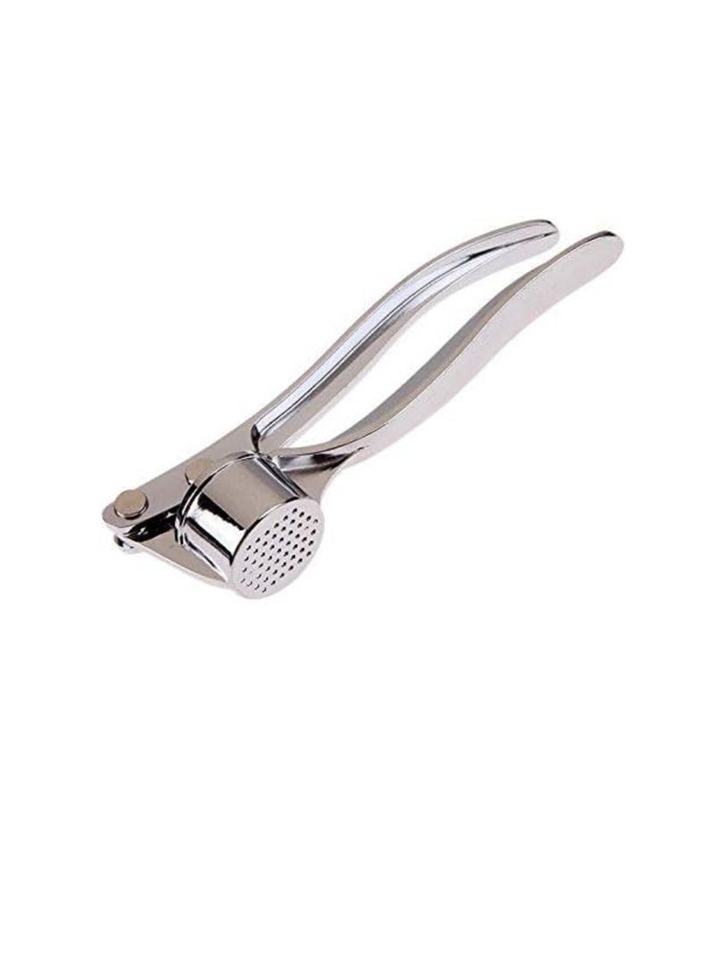 Generic Stainless Steel Garlic Presser One Piece Silver  - Image 2