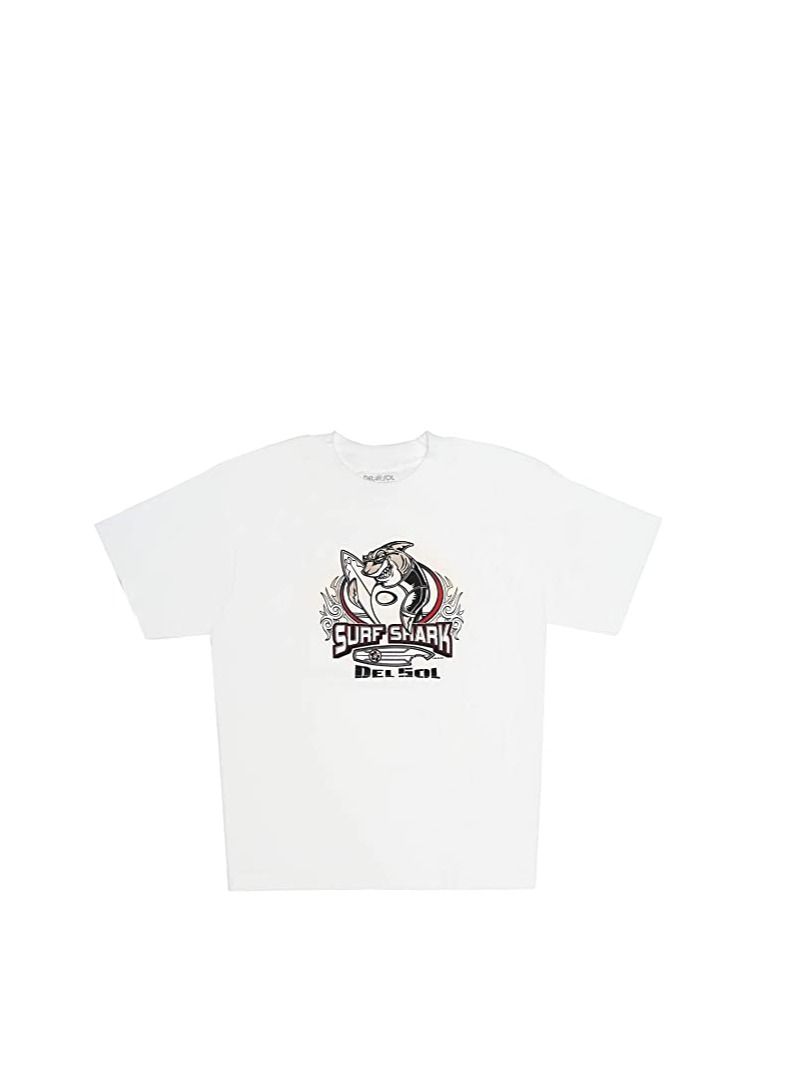 Del Sol Color Change Kids' T-Shirt  Delsol  Color Change Surf Shark - Image 3