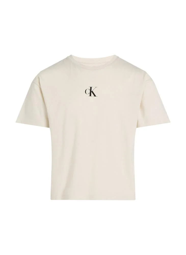 كالفن كلاين جينز Kids Logo Boxy T-Shirt