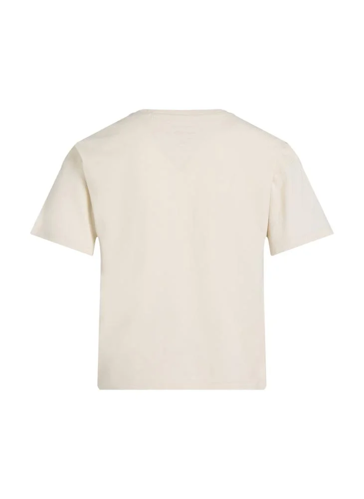 كالفن كلاين جينز Kids Logo Boxy T-Shirt