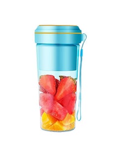 Yuwell Portable Juicer Cup Mini Juicer Blender For Smoothies Juices And Shakes Portable Juicer Cup With Powerful Motor Suitable For Home Travel Office And Gym 300ML  - Image 1