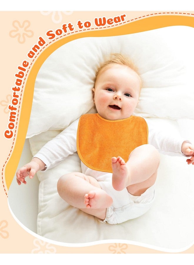 JaGely Baby Drool Bibs for Boys Girls Multicolor Cotton Waterproof Feeder Newborn Teething and Drooling - Image 4