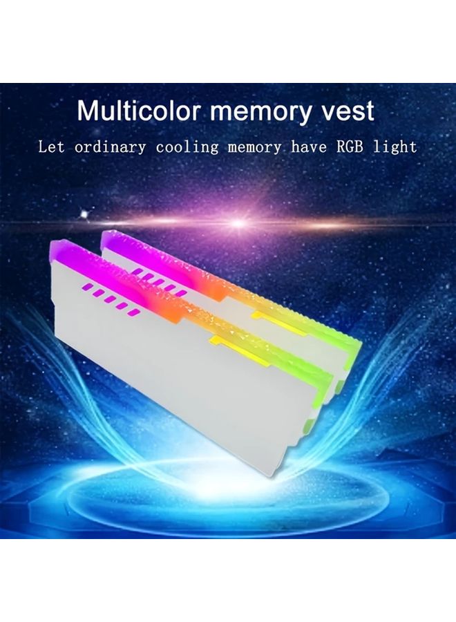 2pcs Memory Stick ARGB Cooling Vest USB Powered RGB Lighting Heat Dissipation - Image 3