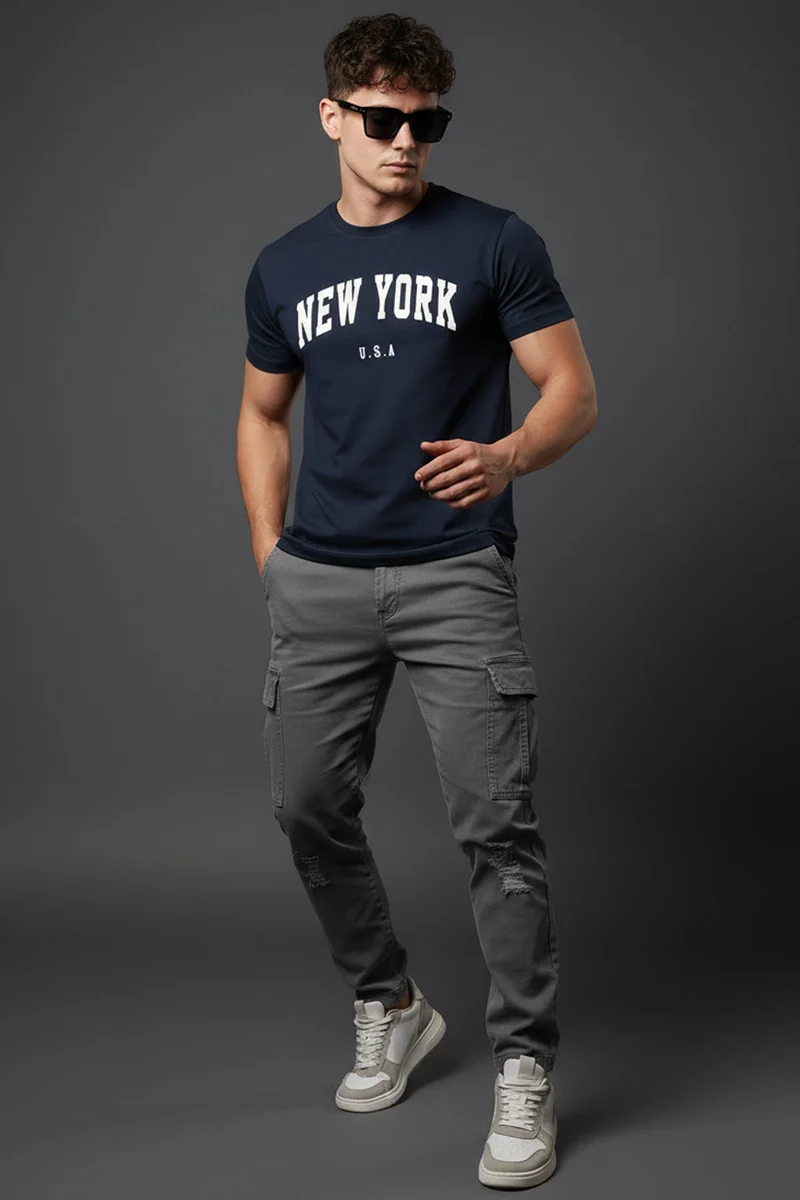 فيردو Veirdo Men’s Oversized , Plus Size  & Regular Fit T-Shirt | Premium Cotton Casual Tee