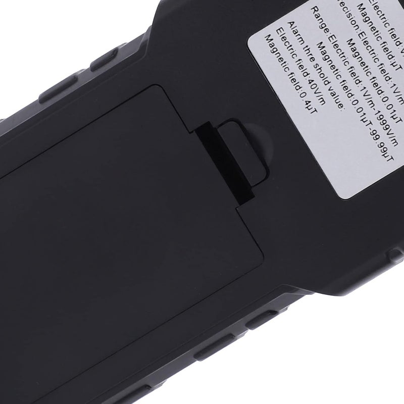 ET825 Radiation Tester with Sound Light Alarm Data Lock and HD LCD Display Black - Image 2