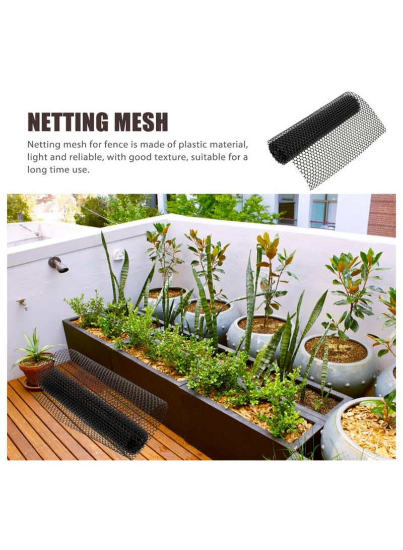 1pcs Plastic Wire Mesh Fence Poultry Netting Versatile Hexagonal Fencing for Poultry Dogs Rabbit Snake Barrier&Gardening 0.4 * 5M - Image 2