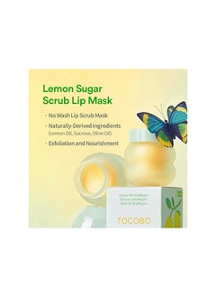 Tocobo TOCOBO Lemon Sugar Scrub Lip Mask 20ml  - Image 2