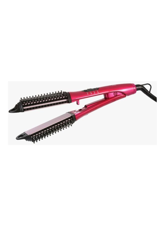 Okema Pro Hair Styler Pink/Black - Image 2