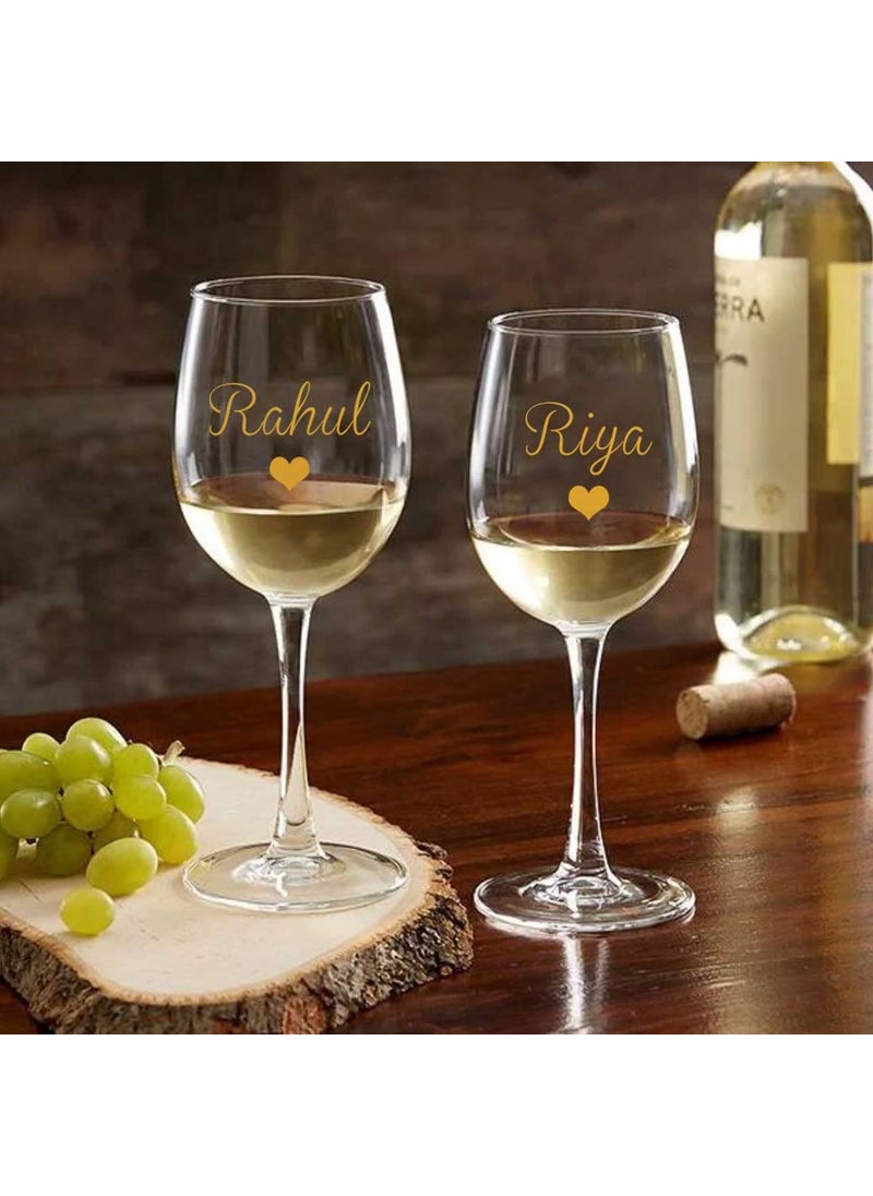 Nutcase Nutcase Gift Box with Pair of Wine Glasses for Couple Available in Black  - Image 3