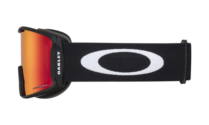 OAKLEY نظارات أوكلي لاين ماينر الثلجية (إطار أسود غير لامع/عدسة بريزم تورتش إيريديوم) مع حقيبة نظارات كبيرة ناعمة - Image 4