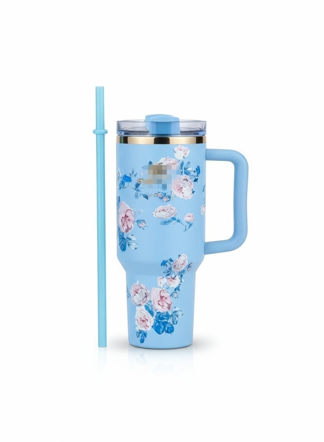 Stanley 40oz Quencher H20 Flowstate Stainless Steel Vacuum Insulated Tumbler with Lid and Straw for Water, Iced Tea or Coffee, Smoothie and More - Image 1