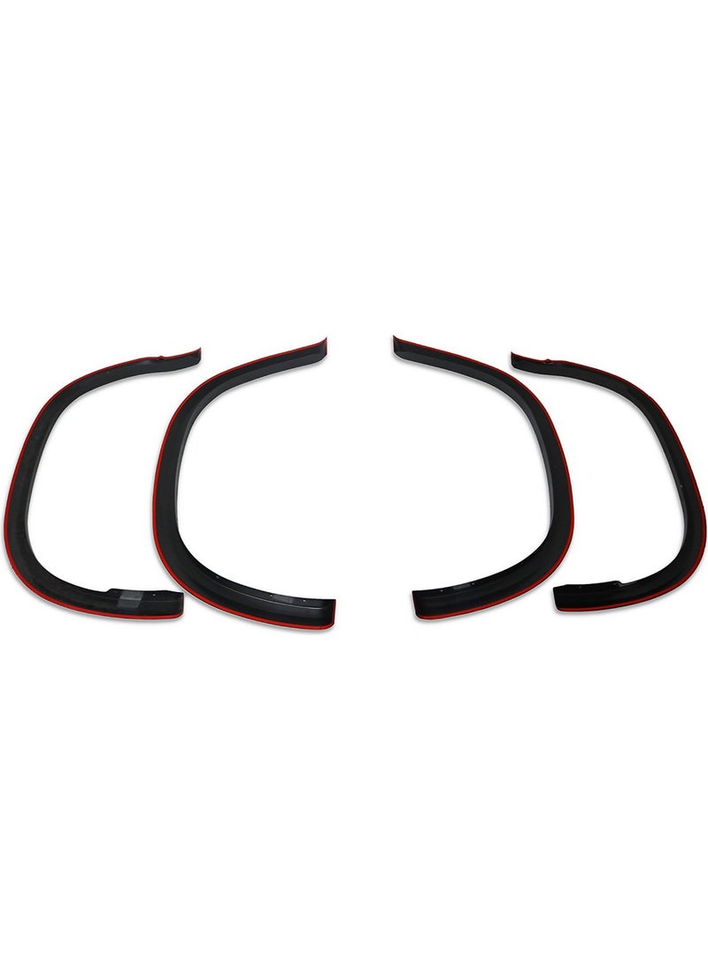 Dodik Omsa Mitsubishi L200 Fender Set Narrow Model 4 Piece Abs 2019 and Later  - Image 3