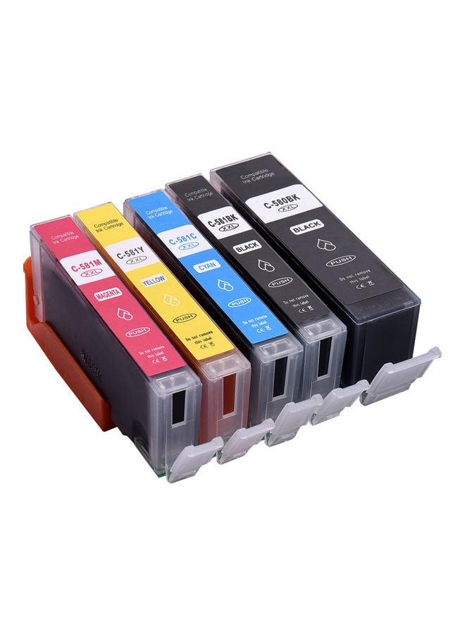 خراطيش حبر بديلة لطابعة كانون PGI-580XXL CLI-581XXL 580XXL 581XXL 580 58 متعدد الألوان - Image 3