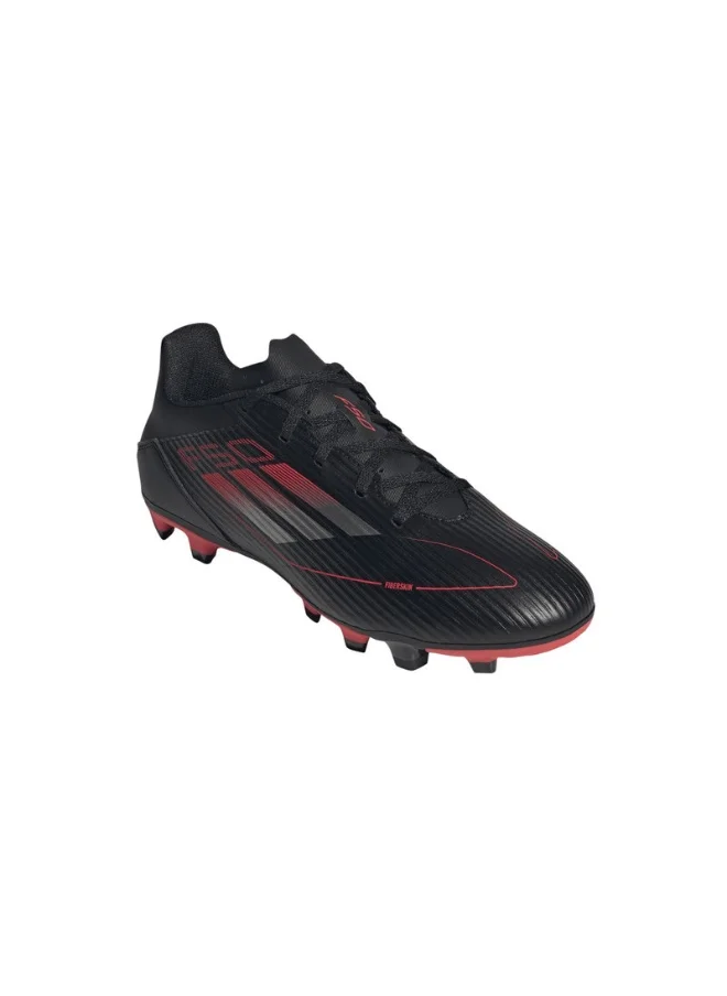 اديداس adidas F50 CLUB FG/MG Black Football SHOES for Unisex - 3.5
