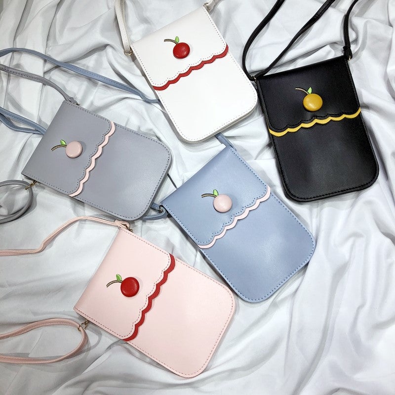 2021 New Korean Style Mobile Phone Bag Women'S Shoulder Crossbody Bag Simple Mini Small Bag Large Screen Mobile Phone Bag Coin Purse - Image 2