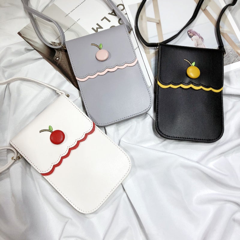 2021 New Korean Style Mobile Phone Bag Women'S Shoulder Crossbody Bag Simple Mini Small Bag Large Screen Mobile Phone Bag Coin Purse - Image 4