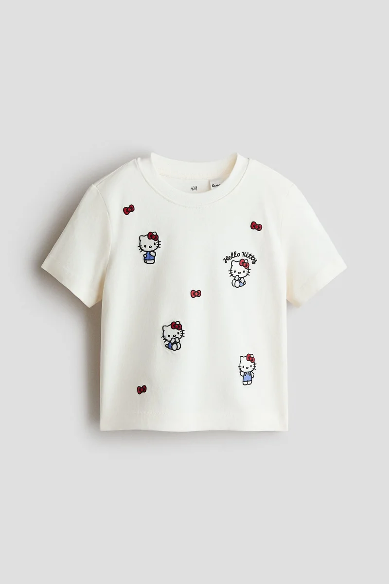 H&M Print-motif cotton T-shirt