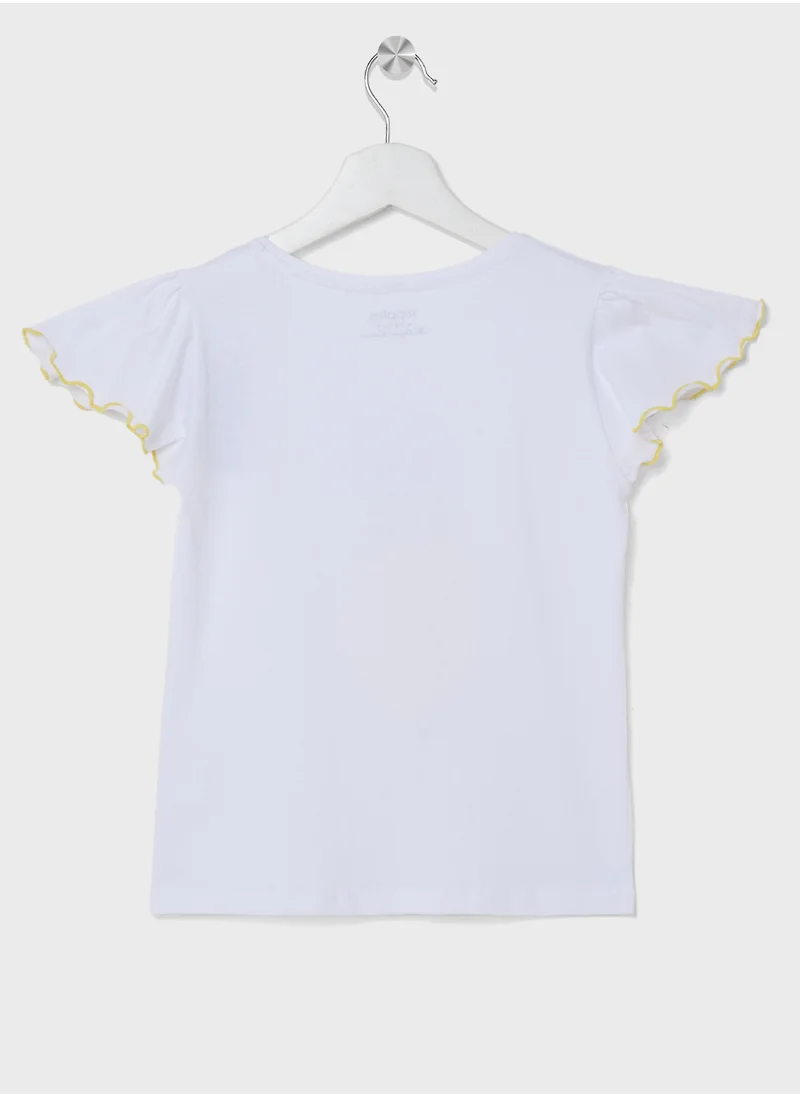 ريبلز مع نمشي Girls T-Shirts