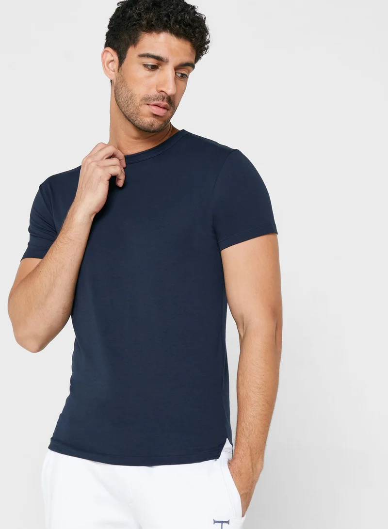 Hackett 2 Pack Essential Crew Neck T-Shirt