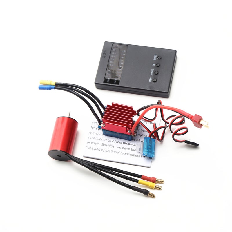 Brushless Motor 3800KV 4 Pole 12 Slot Hi-torque Design - Precision Balanced Rotor RC Car Motor for 1:14 1:16 2S 3S RC Racing Cars - Image 5
