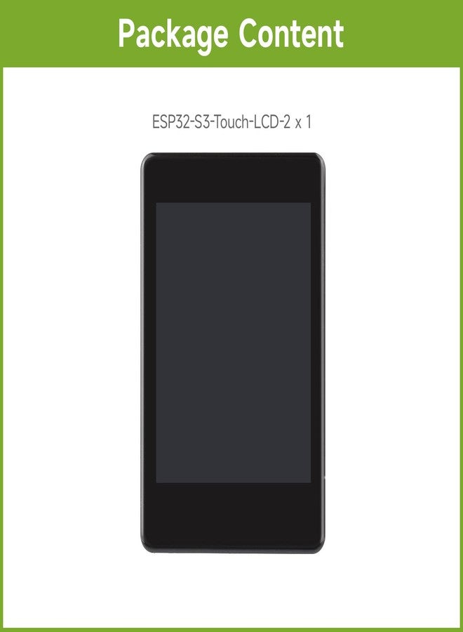 Waveshare ESP32-S3 2inch Capacitive Touch Display Development Board, 240×320 Pixels, IPS Panel, 32-bit LX7 Dual-core Processor, Up to 240MHz Frequency, NOT Include OV560 Camera - Image 2