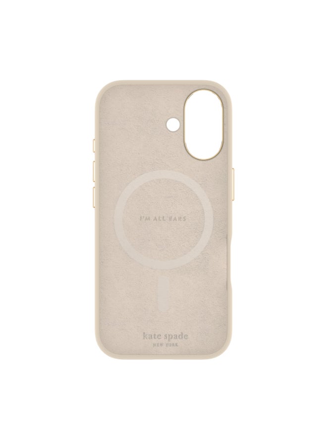 Kate Spade Case w/ Magsafe for Apple iPhone 17 6.3" | 12-Ft Drop Protection w/ Anti-Scratch Anti Color Fade Coating, Raised Edges, Fashion Case, Wireless Charging - Perfect Beige - Image 2